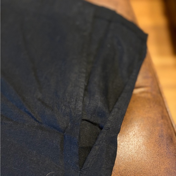 Ava & Viv Black Pants with White Drawstring - Picture 3 of 5